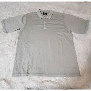 3/$20. Weekendz off polo short sleeve storm shirt L